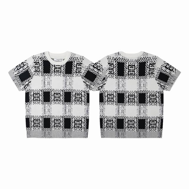 Style number: Y183 Givenchy knitted round neck sweater Givenchy full-print jacq