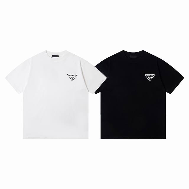 Style number: Y180 Prada classic triangle logo and small letter logo printed sh