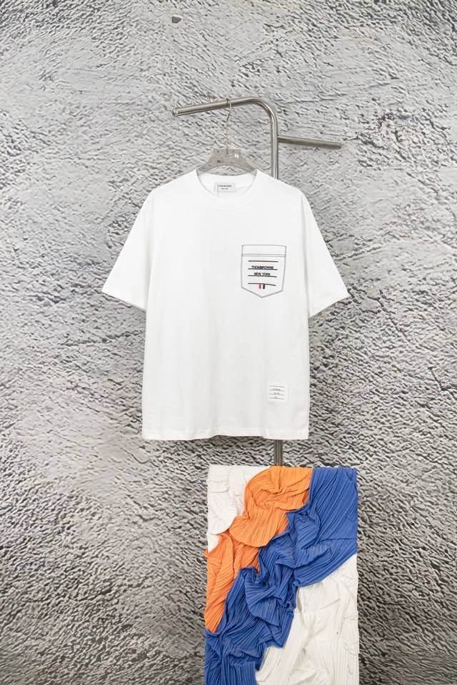 Style number: Y144 Tb Tom Browne 10,000-needle precision embroidery pocket patc