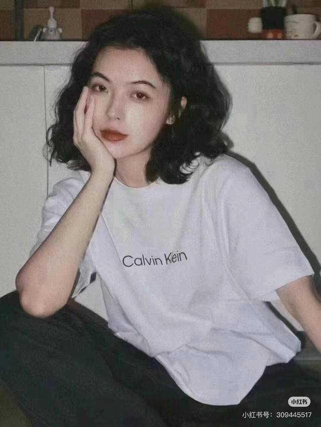 Model consultation picture Style number: Y143 Ck Calvin Klein simple letter prin
