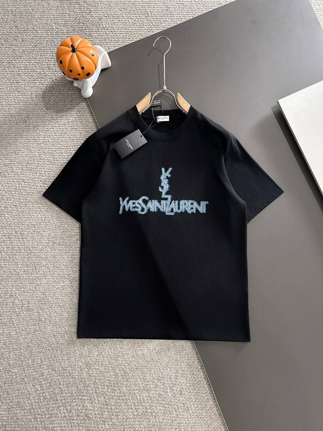 Saintlaurent* 2025 Spring and Summer New Model Original High Version YSL Fabric