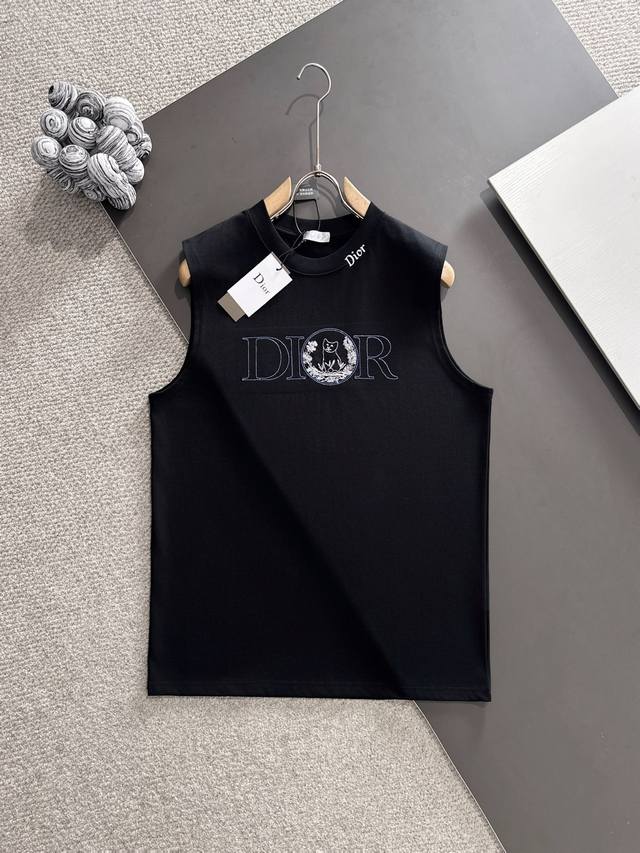 Dior* Exclusive quality hot item in the market 2025 summer vest new Original hig