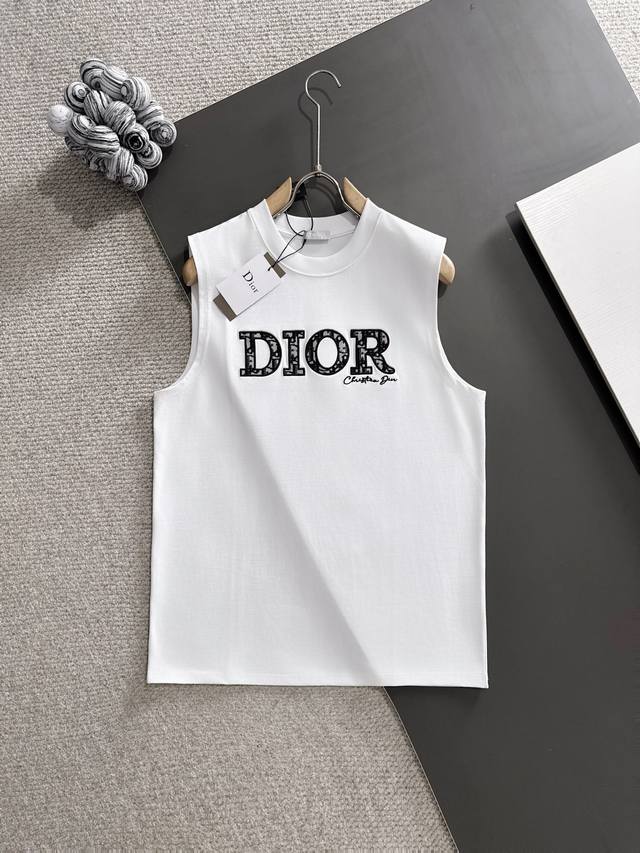 Dior * Exclusive quality hot item in the market 2025 summer vest new Original hi