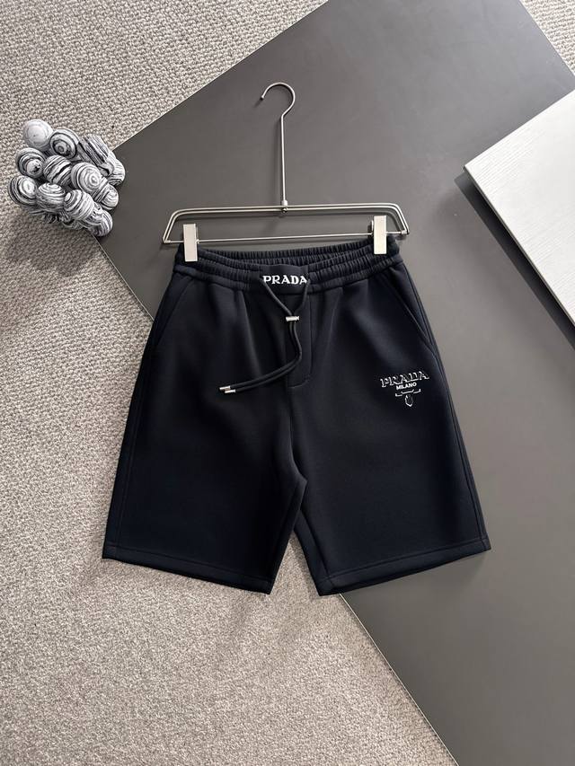 Prada* Market exclusive quality hot item 2025 summer pants new Original high ver