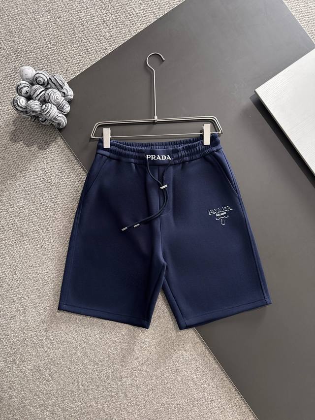 Prada* Market exclusive quality hot item 2025 summer pants new Original high ver