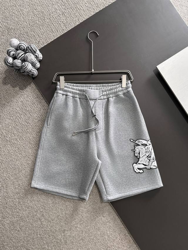 Burberry* Exclusive quality hot item in the market 2025 summer pants new Origina