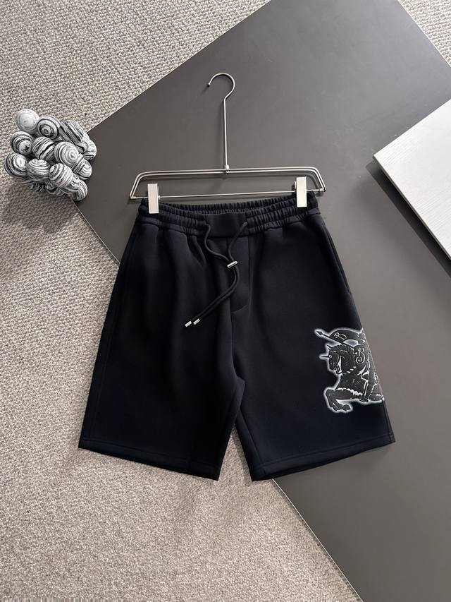 Burberry* Market exclusive quality hot item 2025 summer pants new Original high