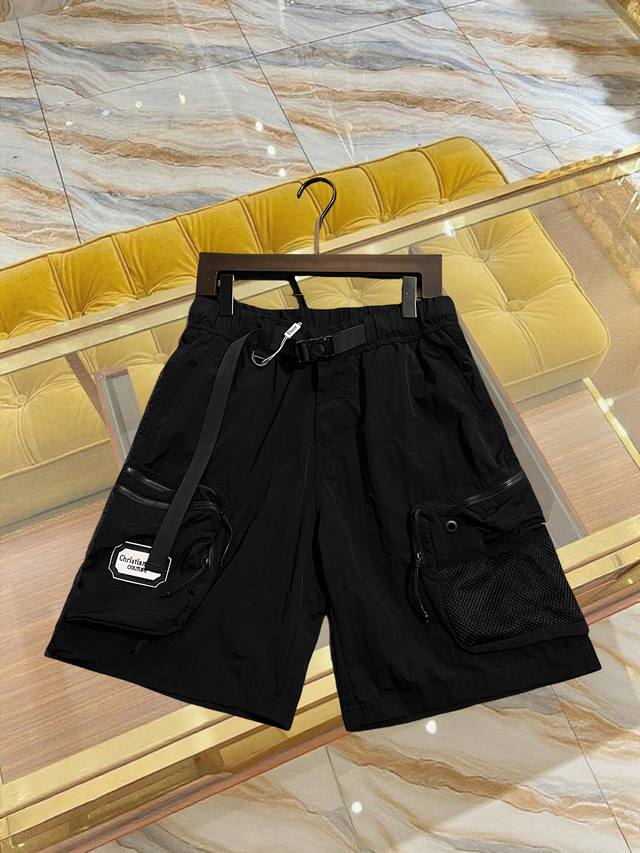 Dio* 25Ss multifunctional shorts Custom-woven and dyed technology canvas fabric