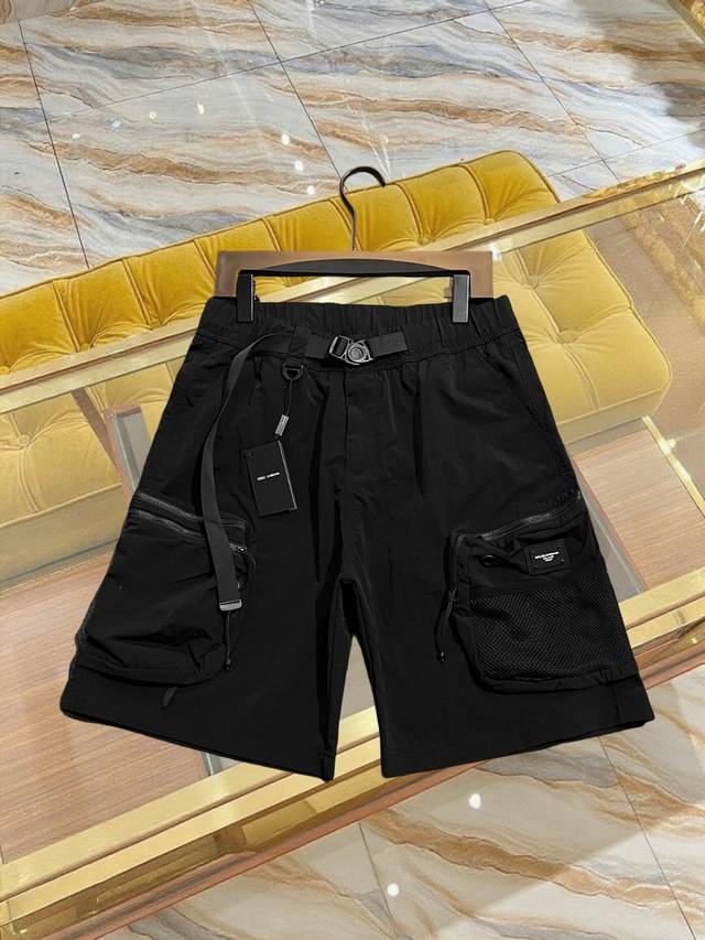 Dg* 25Ss multifunctional shorts Custom-woven and dyed high-tech canvas fabric Cu
