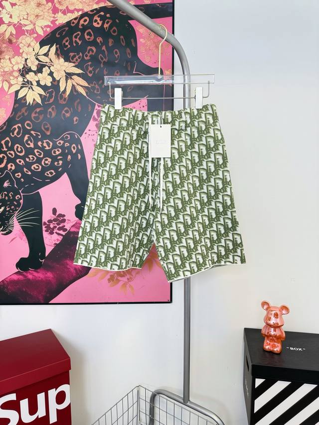 Style No. Aa83110 Dior full print knitted shorts Same style as Dior counter Woo