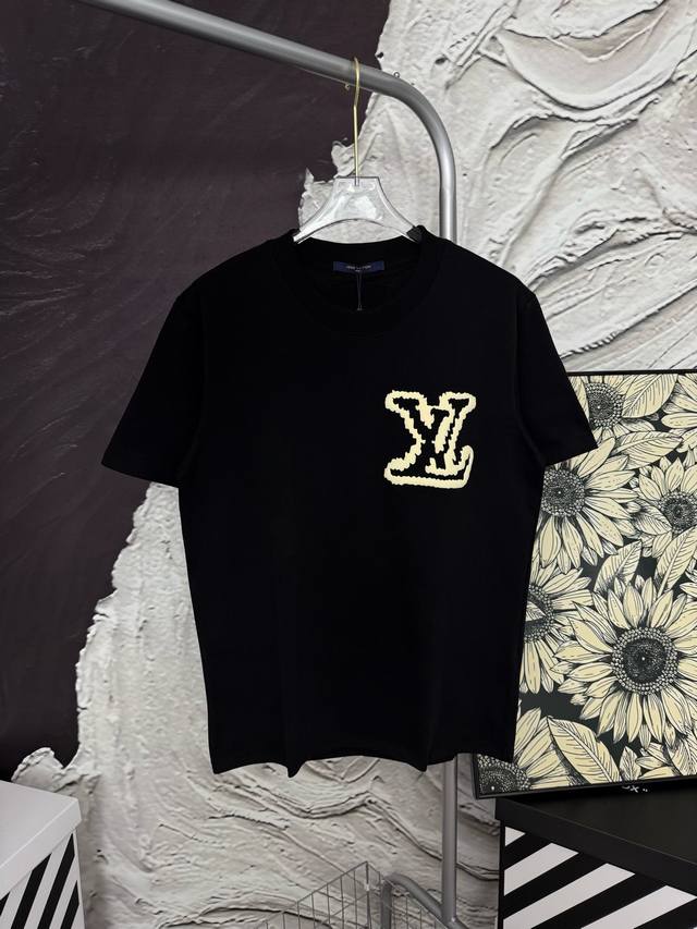 Style No. Aa Lv chest bubble logo print short sleeves Louis Vuitton counter sam