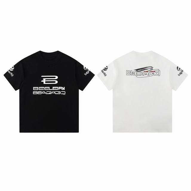 model M48 Balenciaga ripped short sleeves Balenciaga Generated series new T-shi