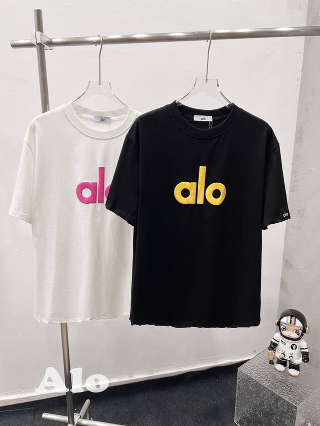 F45 Alo Alo letters three-dimensional foam printing cuffs custom cloth label lo