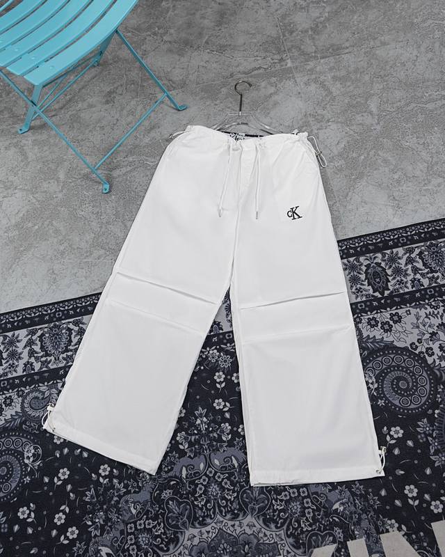 model M726 Ck pants Ck paratrooper overalls double waist casual wide-leg pants