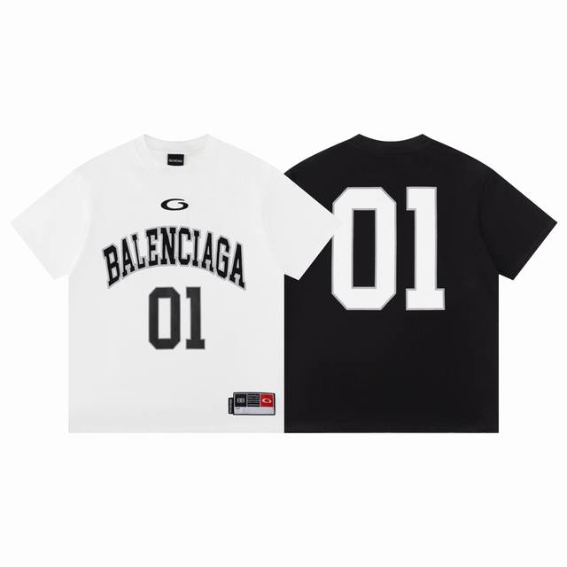 F05 Paris Balenciaga 25Ss 01 jersey short-sleeved T-shirt Balenc*Aga 2025 Ss sp
