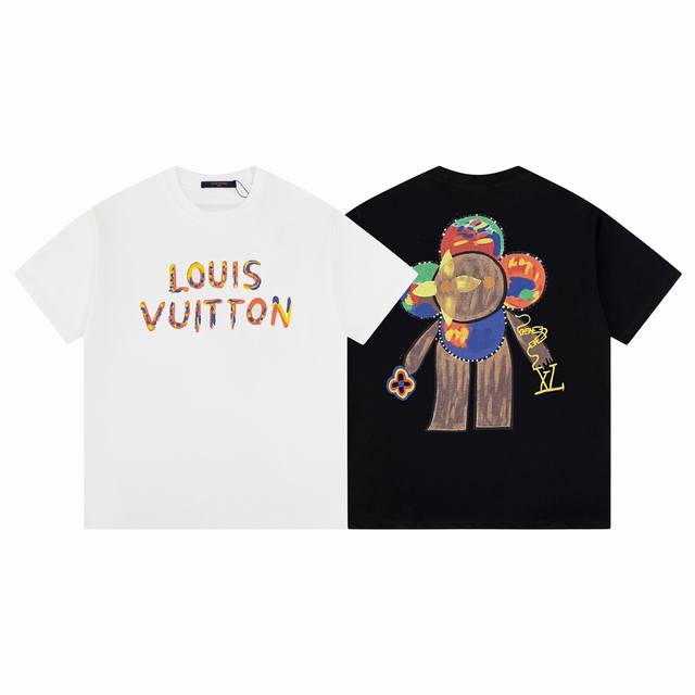 M132 Lv Sunflower Louis Vuitton Louis Vuitton show limited 24Ss new Lv letter ba