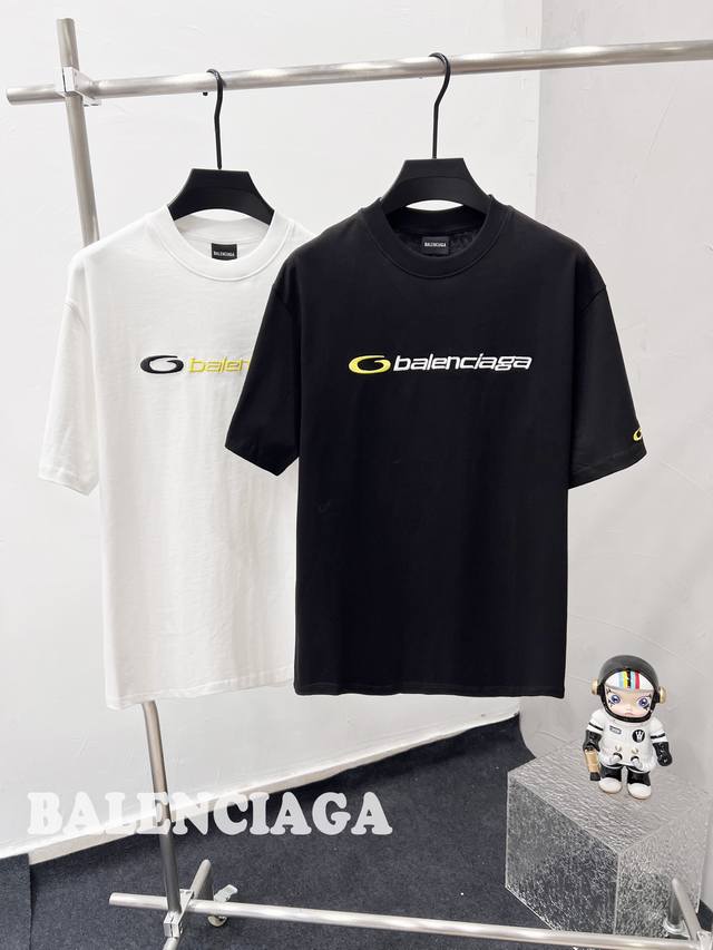 F53 Paris 100 Balenciaga new short-sleeved embroidery color matching version 25