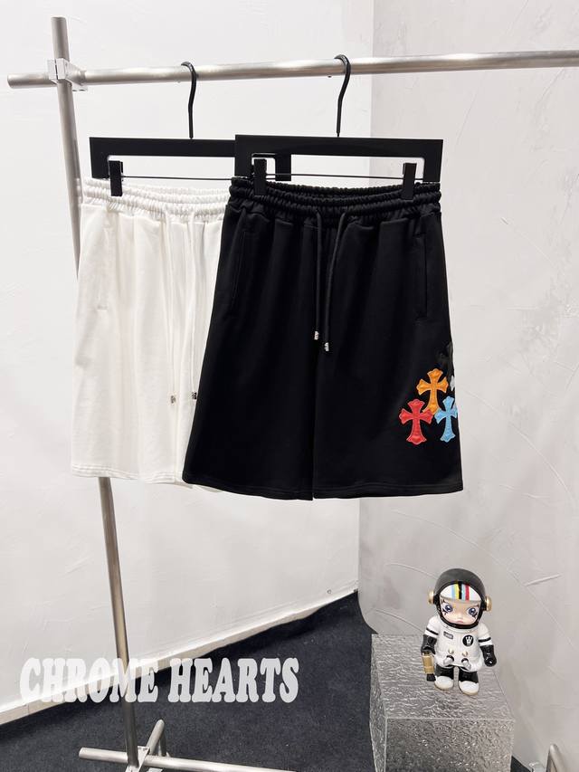 Style F59 Chrome Hearts Chrome Hearts 25S S Colorful Cross Leather Label Cotton