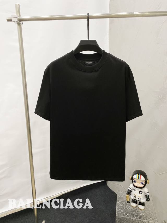 Style F58 Paris Balenciaga Blcg 25Ss Red masking tape printed short-sleeved T-s