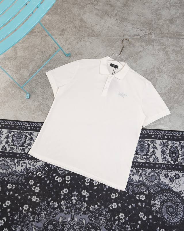 Model M Arc'teryx Polo90 Arc'Teryx Arc'teryx summer new men's embroidered chest