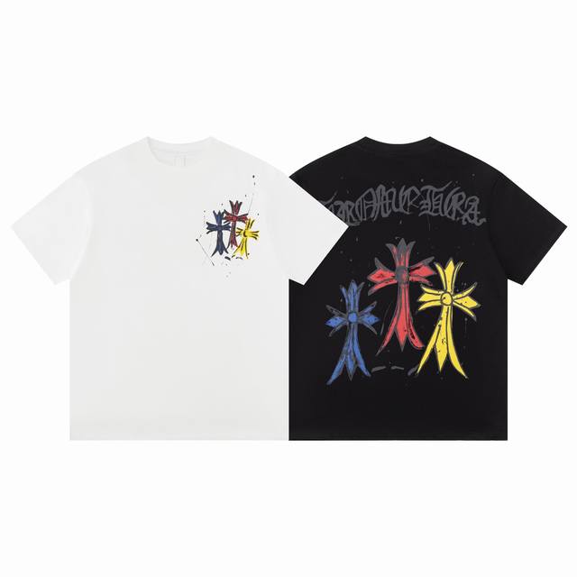 Model D26 Chrome Hearts 100 Top replica heavy hitter Top Tee Strong new Chrome