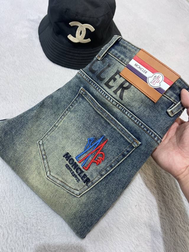 Autumn and Winter Men's Casual Jeans from Mengjia....... Made of customer-suppli