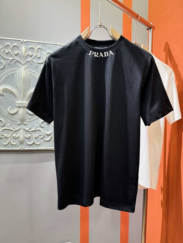 Prada Prada 2025 new short sleeves! Original custom fabrics, soft to the touch.