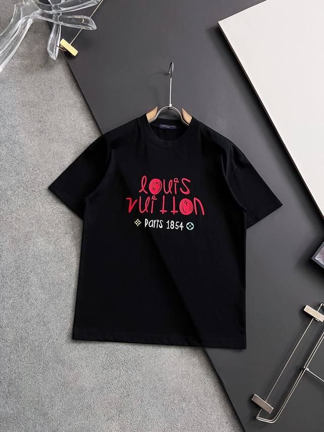 Lv*, 2025Ss popular 280G pure cotton double yarn popular spot four seasons serie