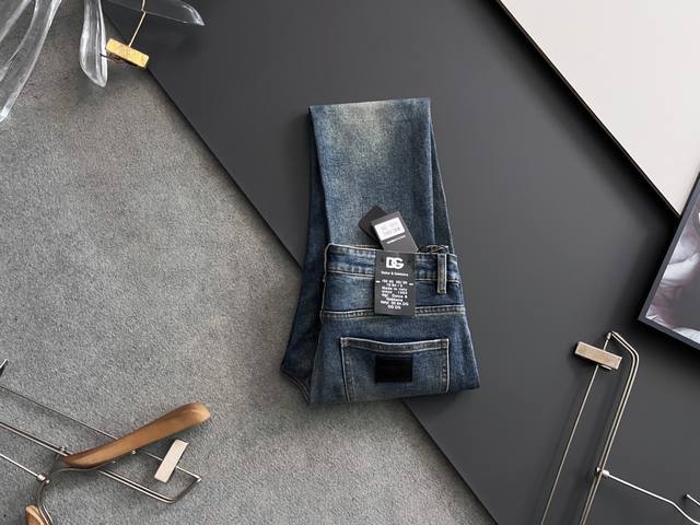 Dg*, heavy washed casual jeans, imported original washed stretch fabric, comfort
