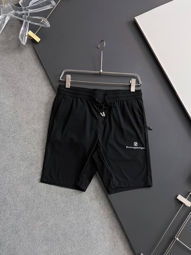 Zegn* Logo has reflective effect. Z-house 25S summer men's outdoor sports casual
