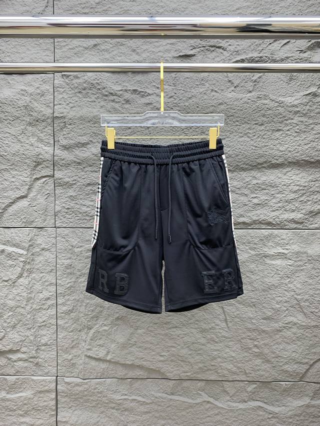 BURBERRY 2025 Spring and Summer New Men's Casual Shorts High-end goods Simple, f
