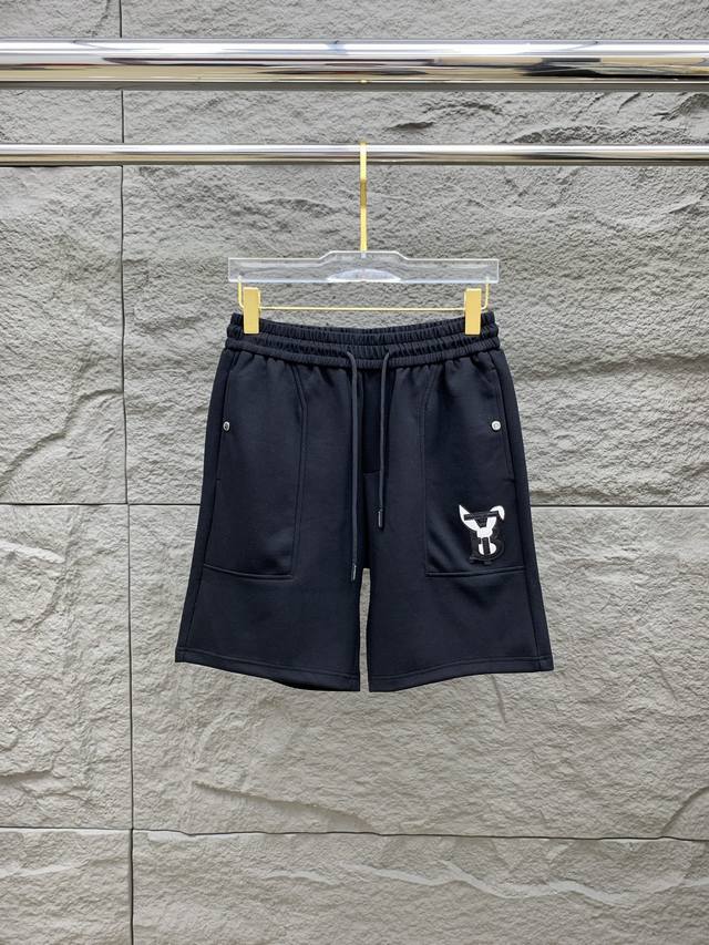 BURBERRY 2025 Spring and Summer New Men's Casual Shorts High-end goods Simple, f