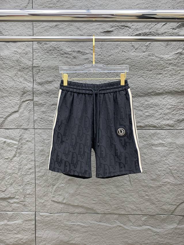 Dior 2025 Spring and Summer new men's casual shorts High-end goods Simple, fashi
