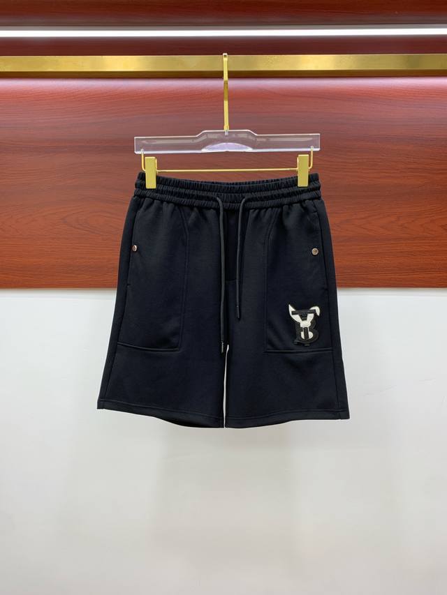 BURBERRY 2025 Spring and Summer New Men's Casual Shorts High-end goods Simple, f
