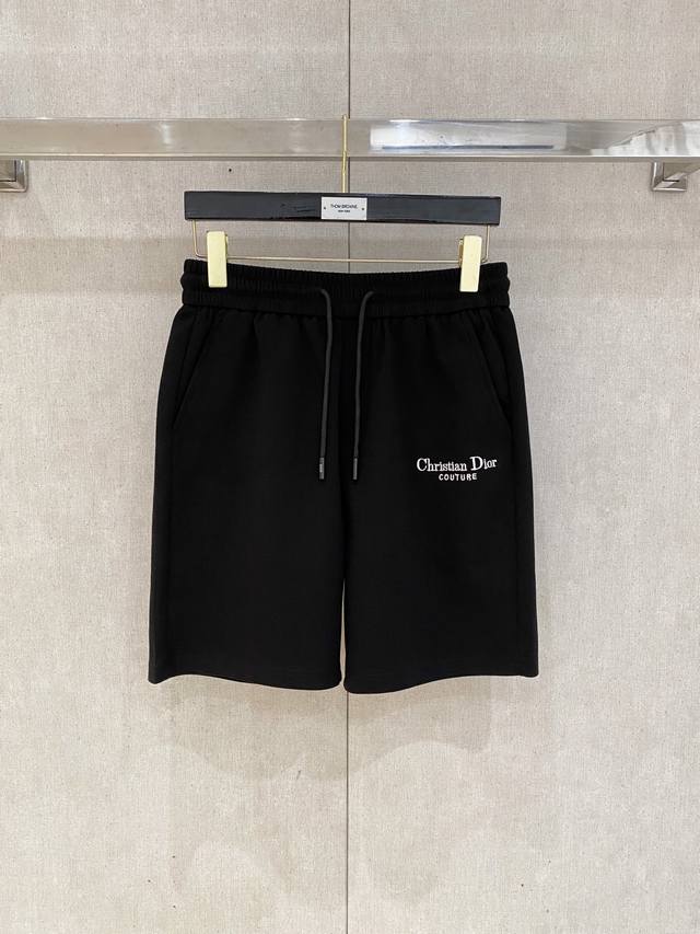 Dior 2025 Spring and Summer new men's casual shorts high-end goods simple and st