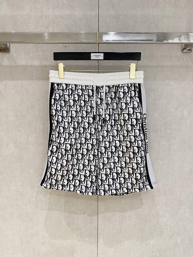 Dior 2025 Spring and Summer new men's casual shorts high-end goods simple and st