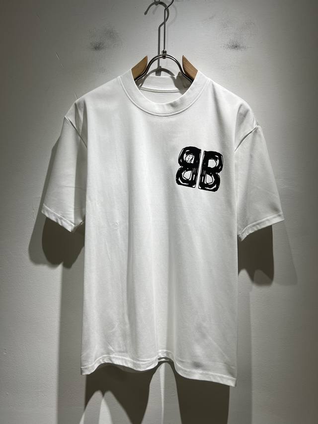 Balenci*Ga Paris* House 2025 Spring and Summer New Men's and Women's Short-sleev