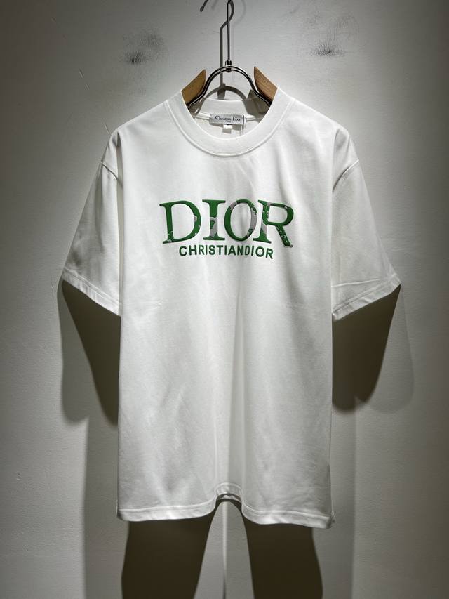 Dio* Dio's 2025 spring and summer new men's and women's short-sleeved T-shirts,