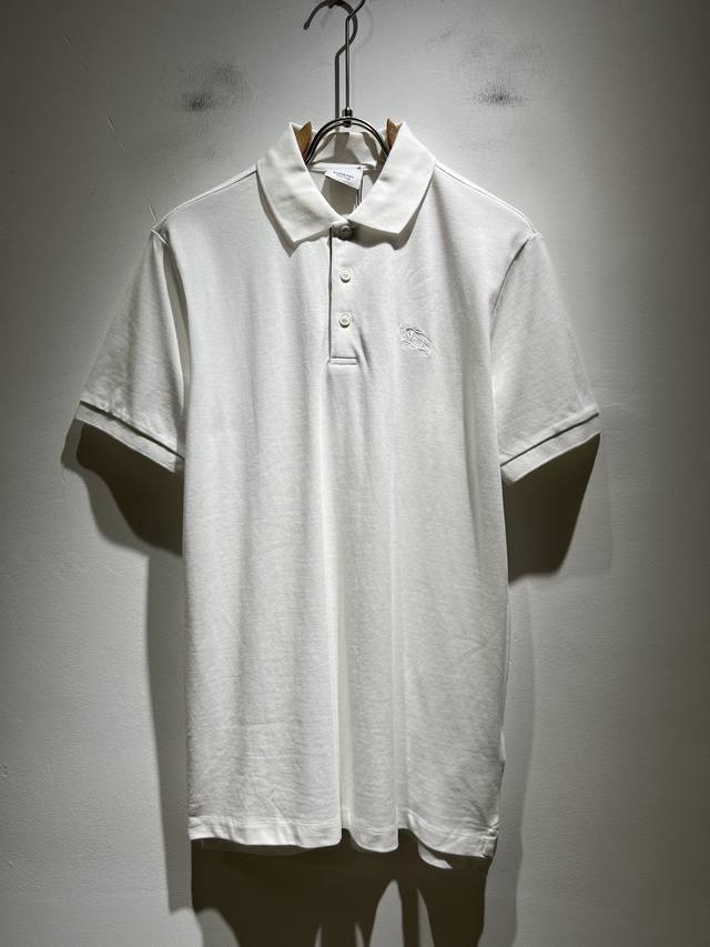 Bur*Erry 2025 Spring/Summer new men's short-sleeved Polo shirt, the brand's late