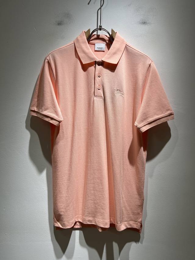 Bur*Erry 2025 Spring/Summer new men's short-sleeved Polo shirt, the brand's late