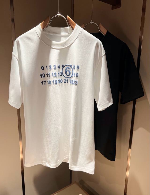 Maison Margiel 2025 spring and summer new men's and women's short-sleeved T-shir