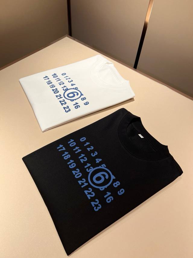 Maison Margiel 2025 spring and summer new men's and women's short-sleeved T-shir