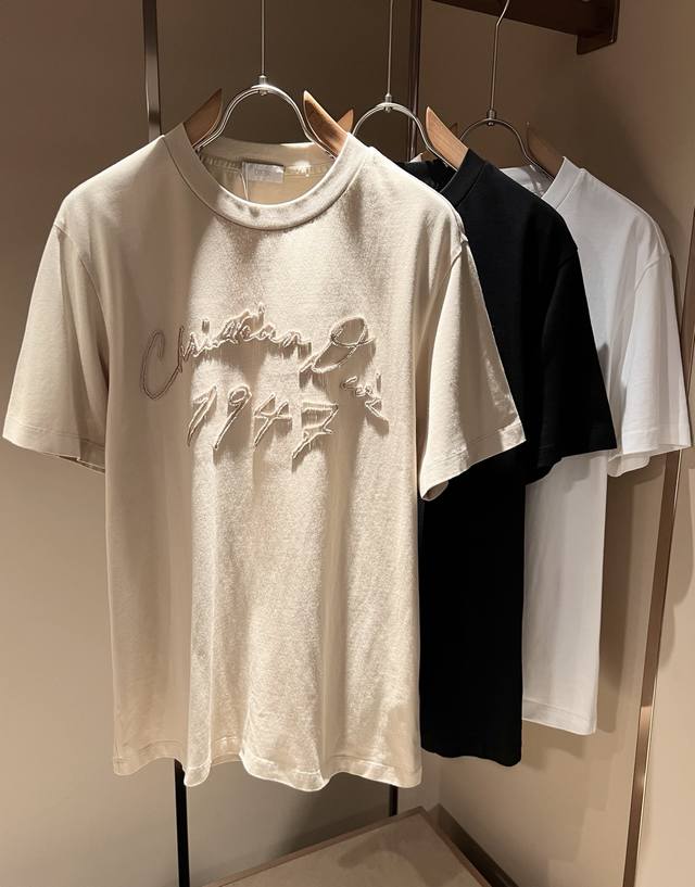 Dio* Dio's 2025 spring and summer new men's and women's short-sleeved T-shirts a