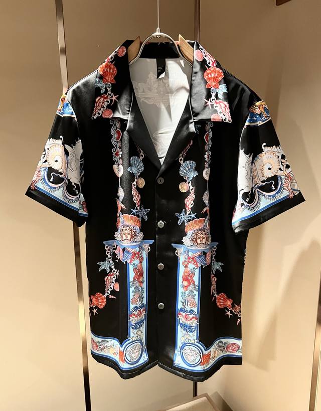 Vers*Ce Fan*Ce 2025 Spring and Summer New Original Silk Pajamas Set Vers*Ce Fan*
