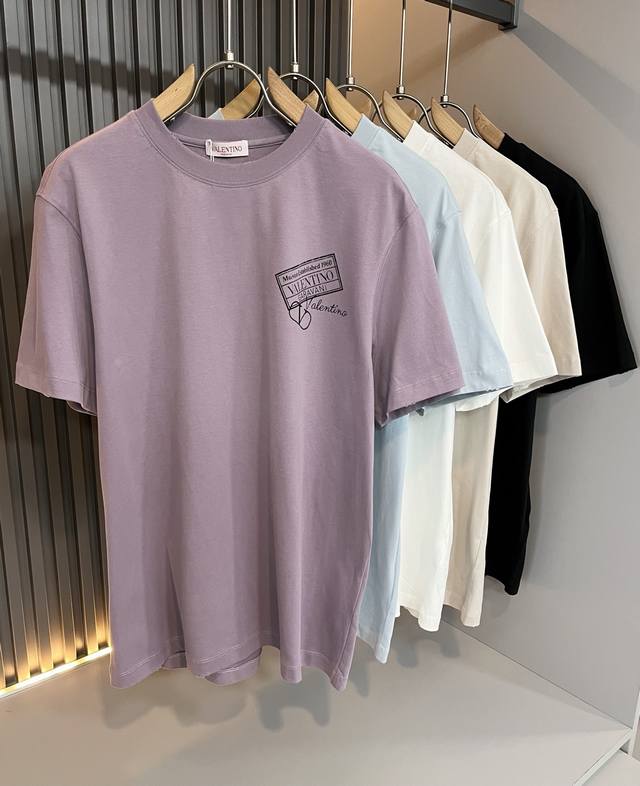 Valenti*O~Counter style, 2025 spring and summer new short-sleeved T-shirt, front