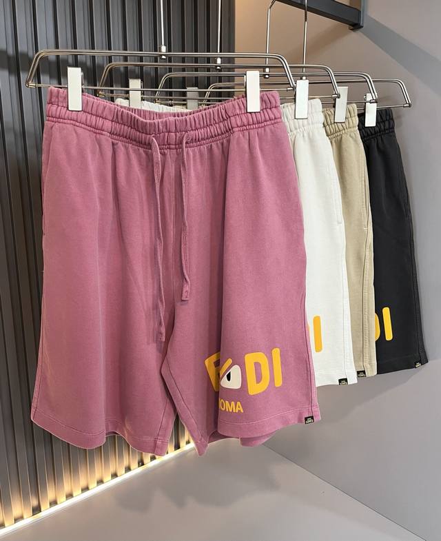 Fen*Di Fendi 2025 spring and summer new classic casual versatile drawstring casu