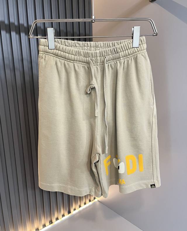 Fen*Di Fendi 2025 spring and summer new classic casual versatile drawstring casu