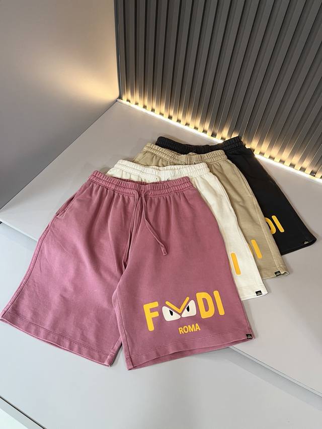 Fen*Di Fendi 2025 spring and summer new classic casual versatile drawstring casu