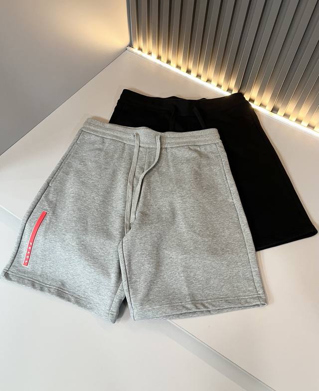 Pra*Da 2025 spring and summer new men's casual shorts, a high-end quality choice