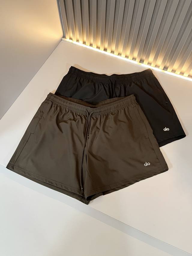 Alo 2025 spring and summer new men's casual shorts, a high-end quality choice, a